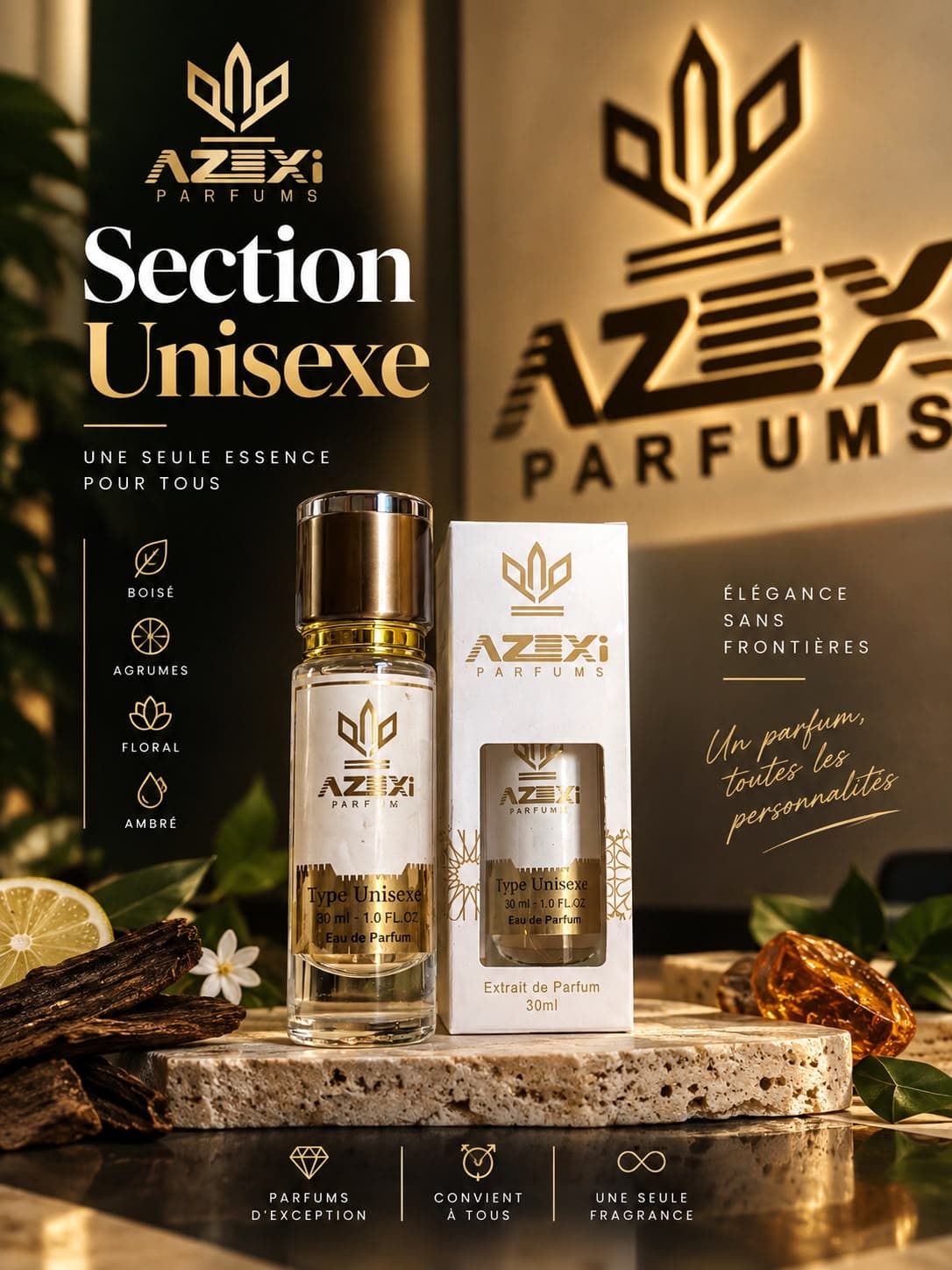 Parfums unisexes